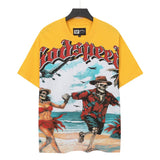 Godspeed men's youth t-shirt - short sleeve, washed print, 100% cotton, american retro style