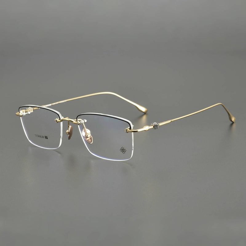 CHH Chrome Hearts Glasses Pure Titanium Ultra Light Business Glasses Frame