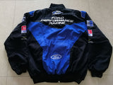 F1 Racing Suit Racing Suit Preppy Style Retro Style Autumn and Winter Wear Coat Cotton Coat Ford Coat Full Embroidery A105a163