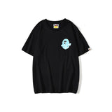 Bathing Ape T Shirt Back Printing Men and Women Fashion Short Sleeve Top