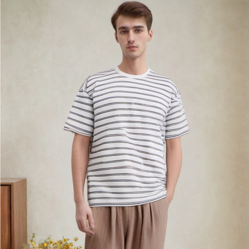 Men's T-shirt Summer Short-Sleeved T-shirt for Men and Women