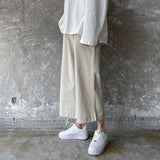 Men Sweatpants Men Loose Straight Ankle-Tied All-Matching Summer