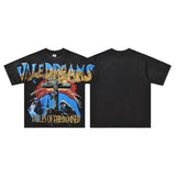 Men's t-shirt with rhinestone print, 100% cotton print