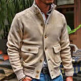 Men Jack Solid Color Casual Jacket Jacket Men