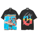 Godspeed men's youth t-shirt - short sleeve, washed print, 100% cotton, american retro style