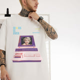 Men T Shirt Loose Short Sleeve T-shirt Men