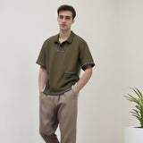 Unisex Polo Shirt for Men and Women Casual Loose Summer