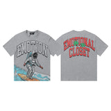 Men's t-shirt with rhinestone print, 100% cotton, american vintage style