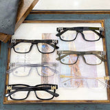 CHH Chrome Hearts Glasses Square eyeglass frames