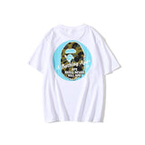 Bathing Ape T Shirt Back Printing Men and Women Fashion Short Sleeve Top