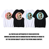 Bathing Ape T Shirt Back Printing Men and Women Fashion Short Sleeve Top