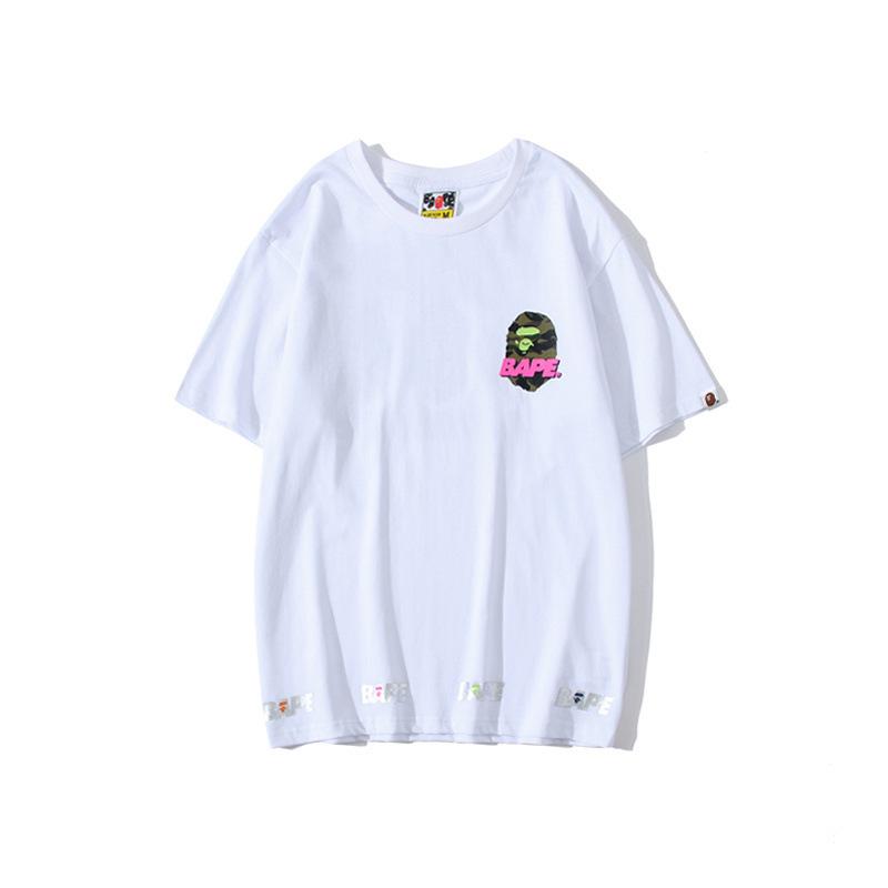 Bathing Ape T Shirt Summer Casual Short Sleeve T-shirt