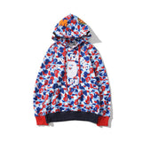Bathing Ape Hoodie Autumn Men's and Women's Shark Hooded Sweater