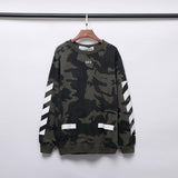 Bathing Ape Sweatshirts Autumn and Winter off Camouflage Arrow Men's Sweater
