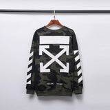 Bathing Ape Sweatshirts Autumn and Winter off Camouflage Arrow Men's Sweater
