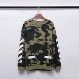 Bathing Ape Sweatshirts Autumn and Winter off Camouflage Arrow Men's Sweater