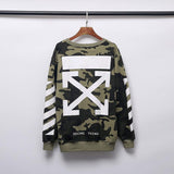 Bathing Ape Sweatshirts Autumn and Winter off Camouflage Arrow Men's Sweater
