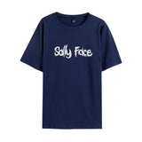 Sally Face T Shirts Adventure Puzzle Series Men and Women Casual Loose-Fitting T-shirt