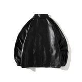Bathing Ape Coat Spring and Autumn Fashion Brand Leather Jacket Youth Fashion Leather Jacket
