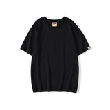 Bathing Ape T Shirt Summer Monkey Head Letter Short Sleeve T-shirt