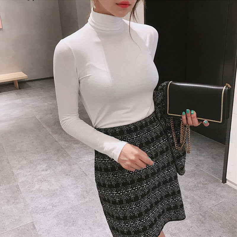 Women Long Sleeve Shirt Spring Long Sleeve T-shirt Bottoming Shirt