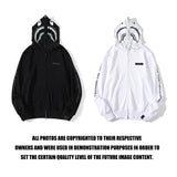 Bathing Ape Hoodie Shark Sweater Reflective Color Ape Head Coat Hooded Hoodie