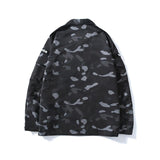 Bathing Ape Jacket Spring and Autumn Men's Fashion Fashion Brand Camouflage Workwear Wind Coat Coat