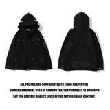 Bathing Ape Hoodie Spring Autumn Men's Solid Color Shark Head Coat Jacket