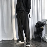 Men Sweatpants Suit Pants Men Loose Draping Effect Autumn and Winter Leisure