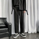 Men Sweatpants Suit Pants Men Loose Draping Effect Autumn and Winter Leisure