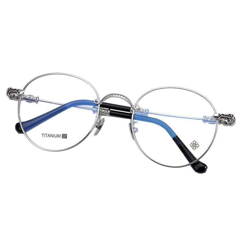 CHH Chrome Hearts Glasses Vintage Pure Titanium Myopia Glasses Frame