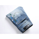 Amiri Jeans Ripped Stretch Jeans