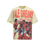 Valley t-shirt men's direct injection hip hop printing g pure cotton fashion style