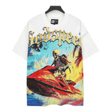 Godspeed men's youth t-shirt - short sleeve, washed print, 100% cotton, american retro style