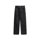 Unisex Jeans Men's and Women's Loose Straight Jeans