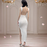 Homecoming Dresses Tight Fashion Diamond Slim Dress