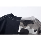 Bathing Ape T Shirt Summer Camouflage Camouflage Men's and Women's Summer Short-Sleeved T-shirt