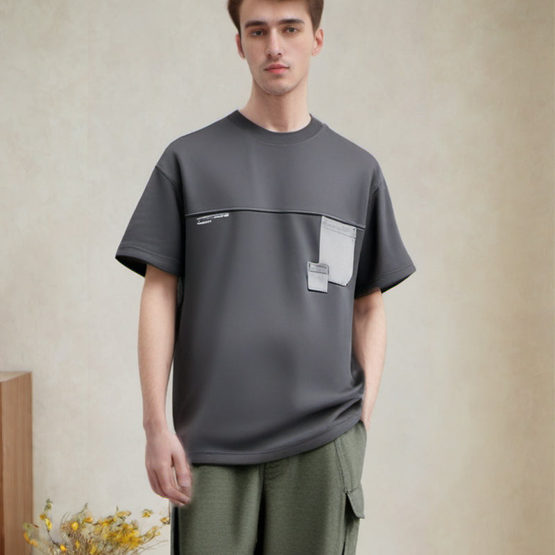 Men's T-shirt Short-Sleeved T-shirt Men's and Women's Loose