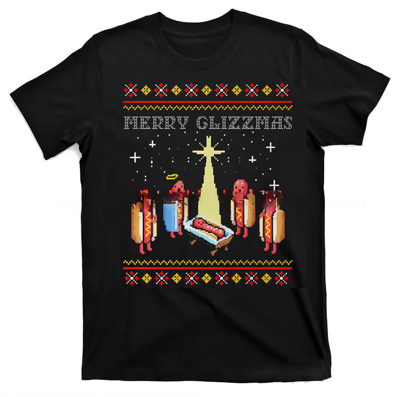 Merry Glizzmas Ugly Christmas Shirt
