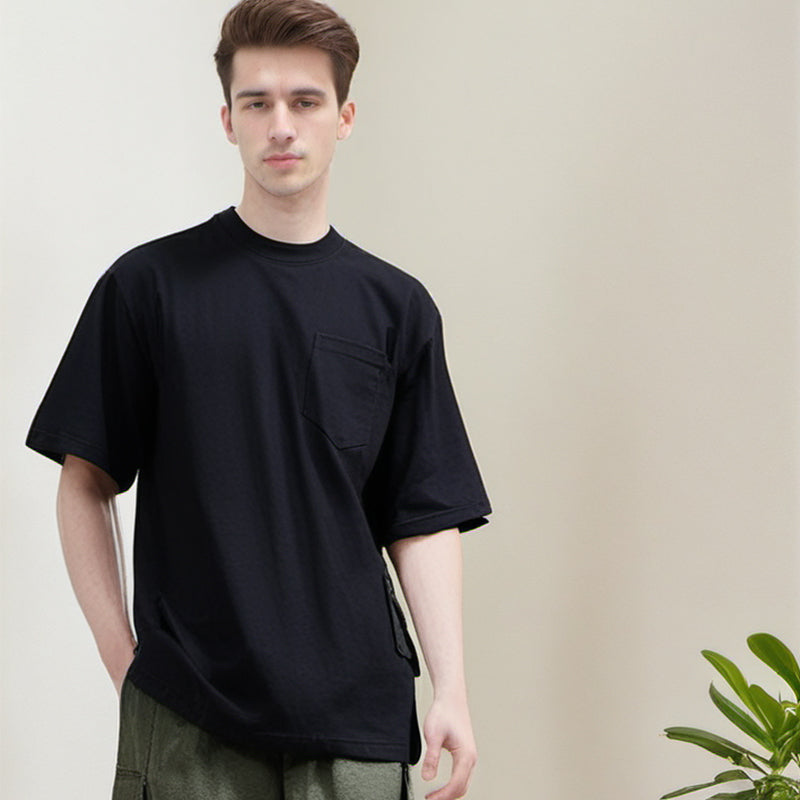 Men's T-shirt Short-Sleeved T-shirt Men's and Women's Loose