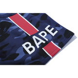 Bathing Ape Shorts Summer Large Size Loose Cropped Pants Camouflage Blue Fashion Shorts