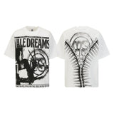 Valleyt-shirt men's direct spray printing g pure cotton style