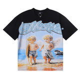 Life hustlers american hip hop printingpure cotton t-shirt g