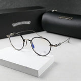 CHH Chrome Hearts Glasses 925 Silver Personality Glasses Frame Myopia Glasses Frame