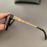 CHH Chrome Hearts Glasses Silver Versatile Myopia Eyeglasses Frame