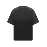 Men's t-shirt with rhinestone print, 100% cotton print