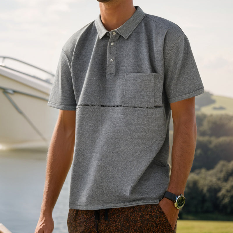 Unisex Polo Shirt Summer Men Short Sleeve Casual