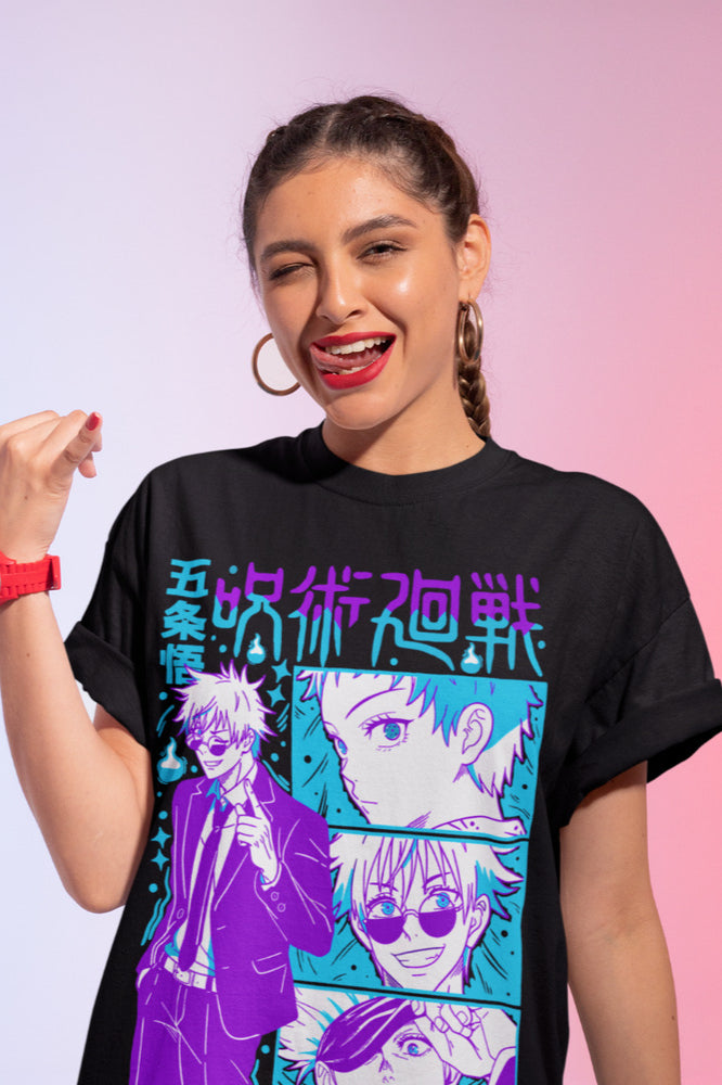 Jujutsu Kaisen Gojo Satoru T-Shirt Anime Manga Unisex Shirt
