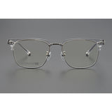 CHH Chrome Hearts Glasses Frameless Pure Titanium Glasses Frame Business