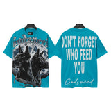 Godspeed men's youth t-shirt - short sleeve, washed print, 100% cotton, american retro style